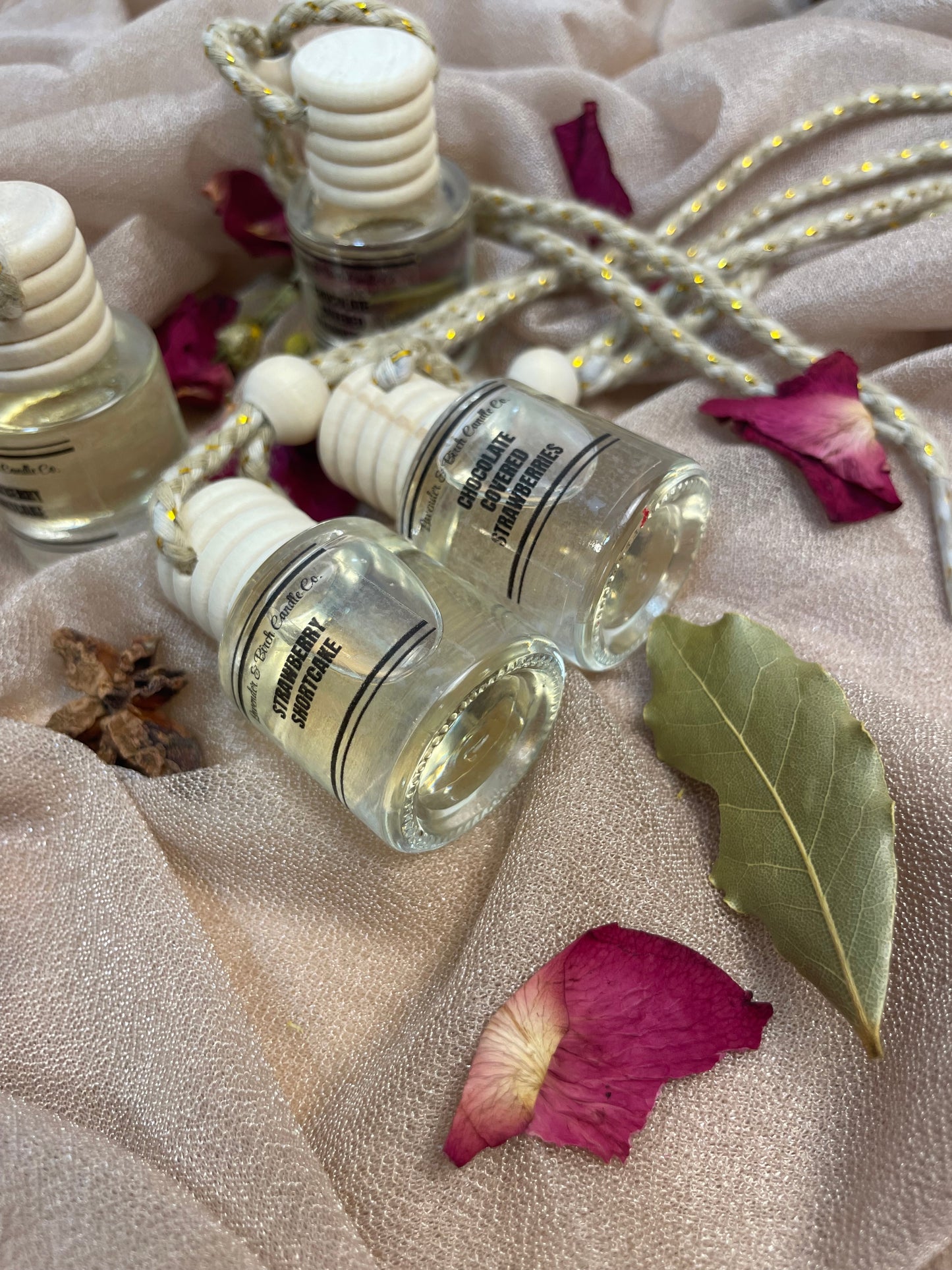 Valentine’s Day 2026 Car Freshener Duo – Chocolate-Covered Strawberry & Strawberry 🍰