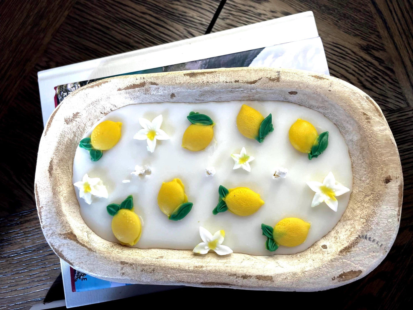 Lemon Dough Bowl Candle