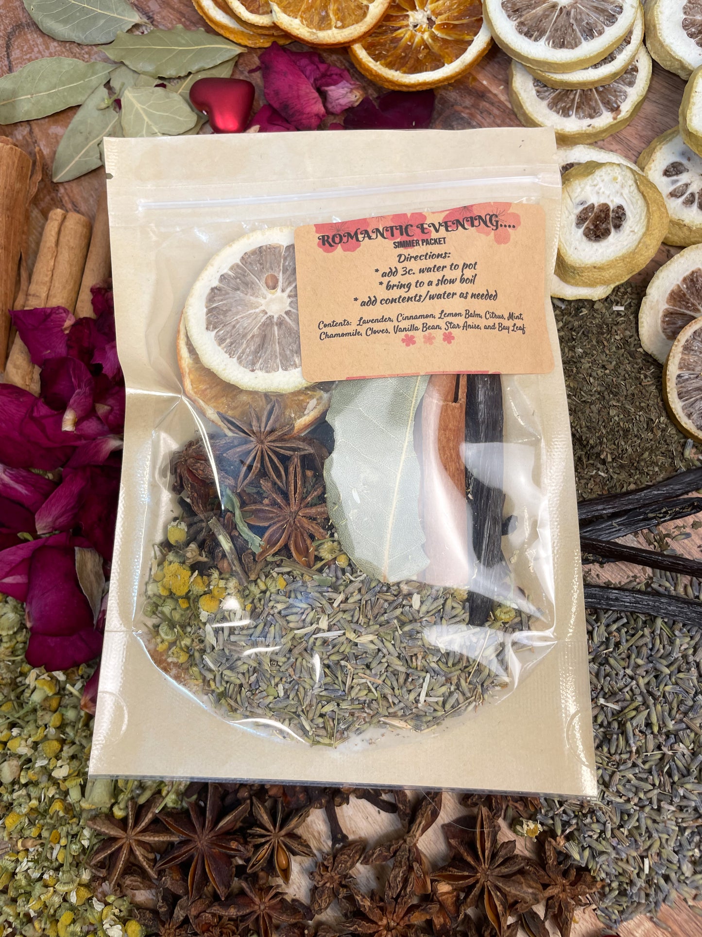 💕 Valentine’s Day 2026 Simmer Pot Packets

Choose Your Scent: Love Is in the Air or Romantic Evening