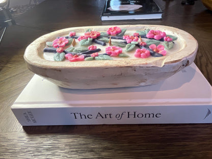 Cherry Blossom Dough Bowl Candle