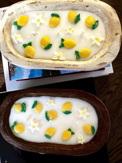 Lemon Dough Bowl Candle