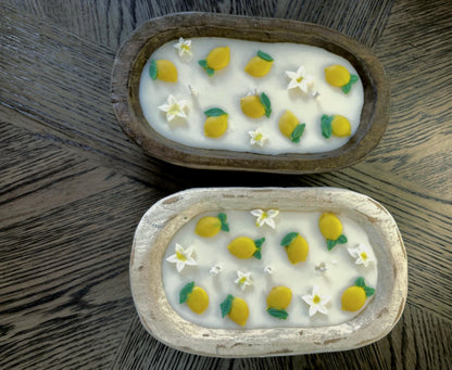 Lemon Dough Bowl Candle
