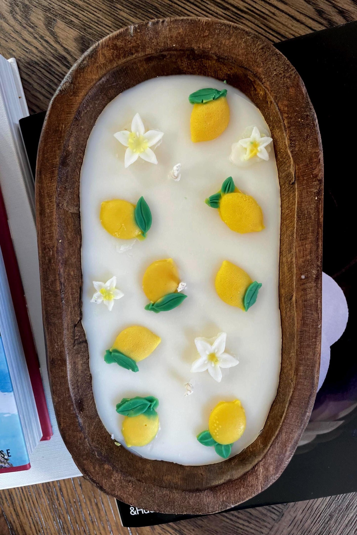 Lemon Dough Bowl Candle