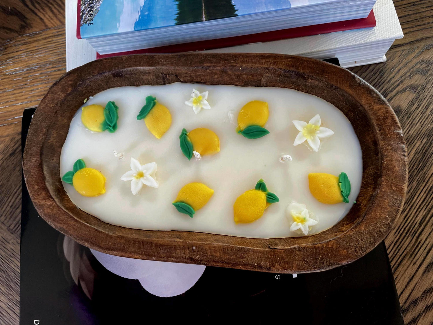 Lemon Dough Bowl Candle