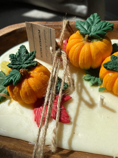Pumpkin Soufflé Dough Bowl Candle