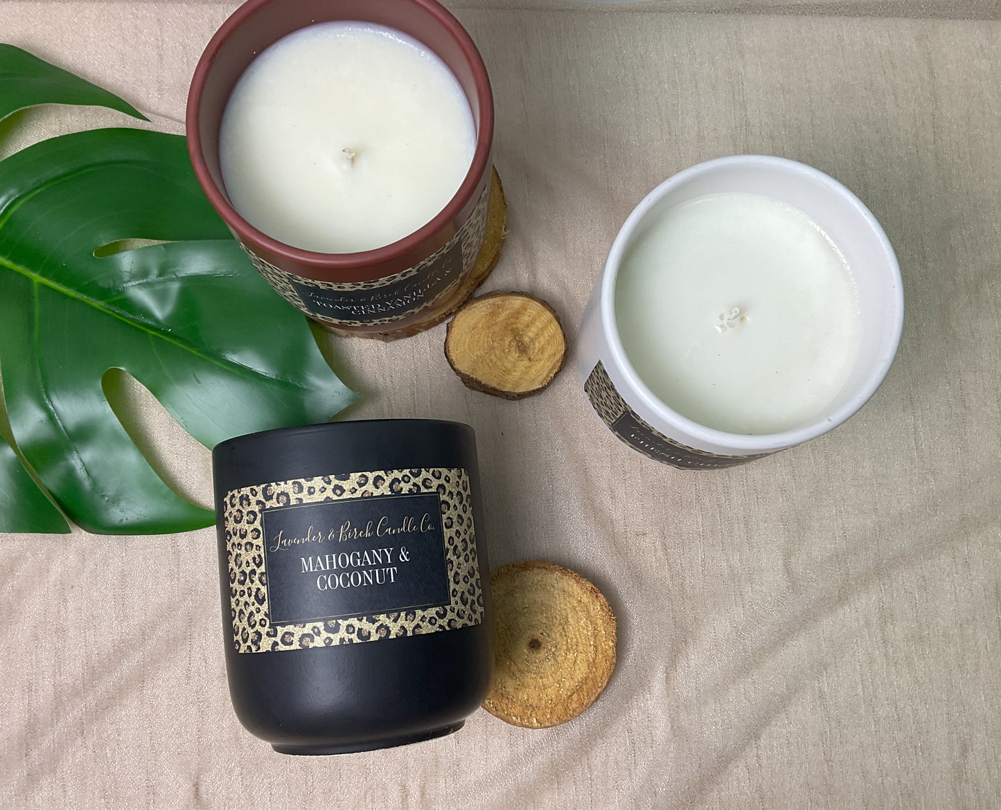 LUXE Safari Cheetah Candle - Mahogany Coconut (11 oz)