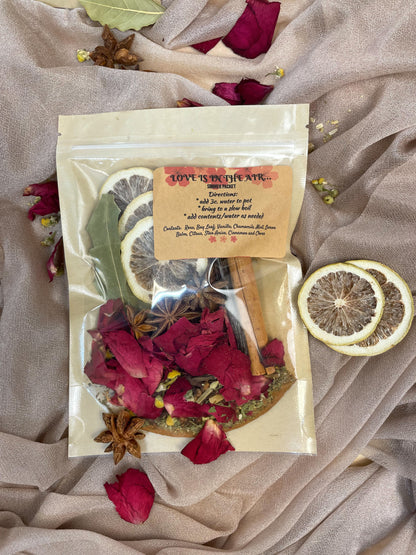 💕 Valentine’s Day 2026 Simmer Pot Packets

Choose Your Scent: Love Is in the Air or Romantic Evening