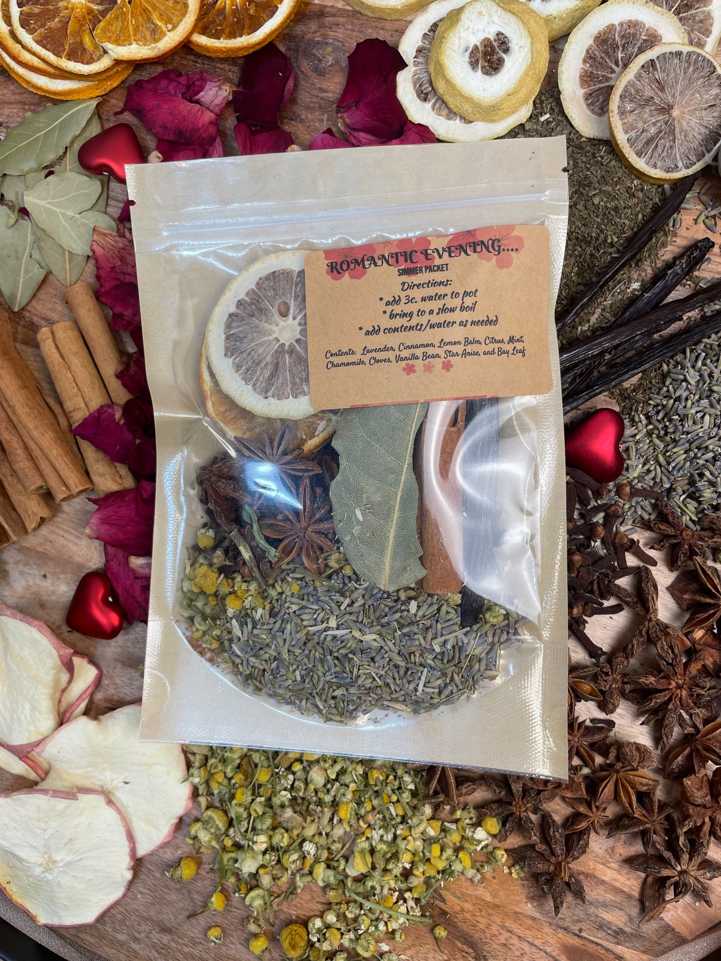 💕 Valentine’s Day 2026 Simmer Pot Packets

Choose Your Scent: Love Is in the Air or Romantic Evening