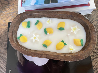 Lemon Dough Bowl Candle